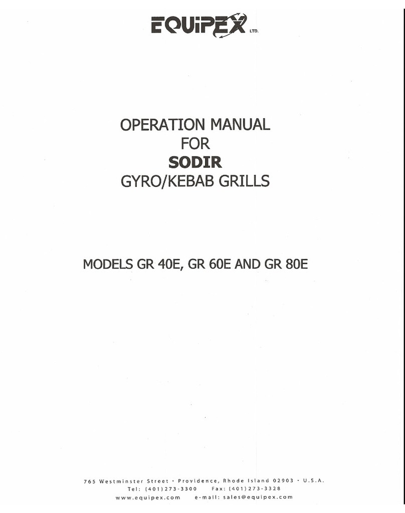 Equipex SODIR GR-40E Operation manual