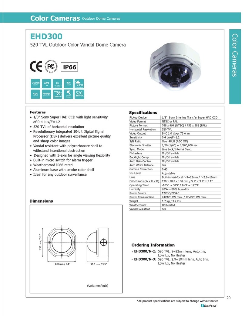 EverFocus EHD300/N-2 User manual