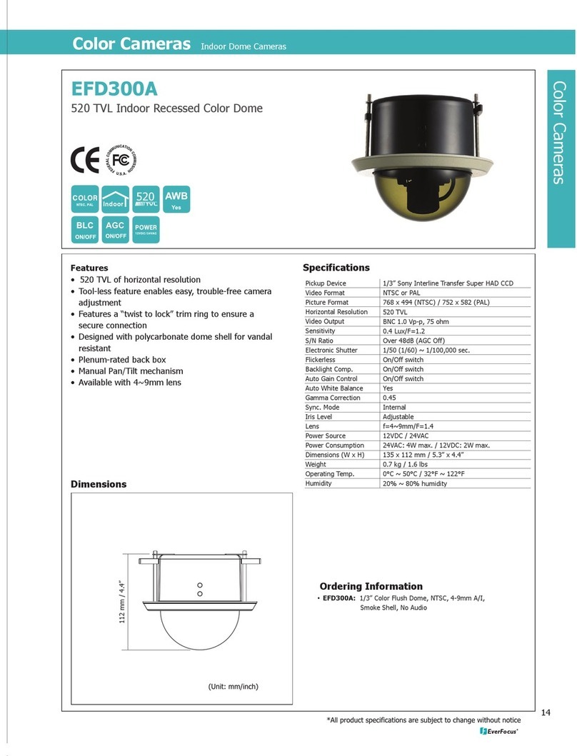 EverFocus EFD300A User manual