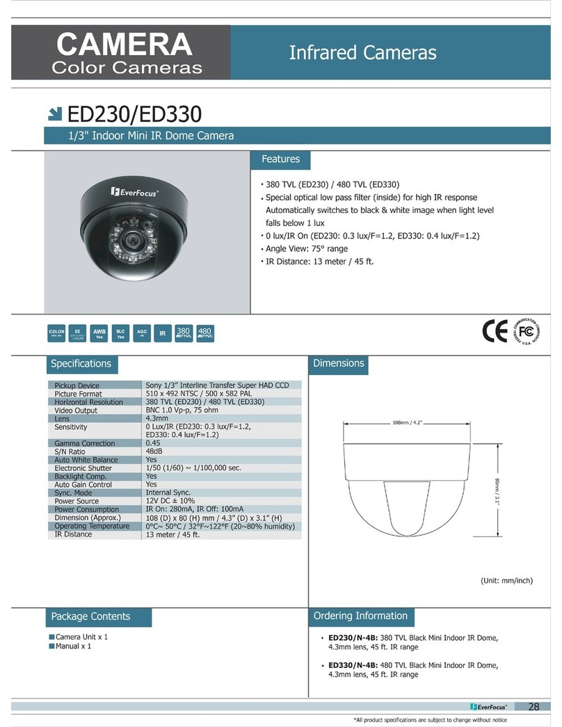 EverFocus ED230 Specifications