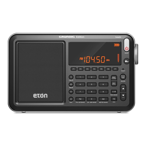 Eton G2000A Operating instructions