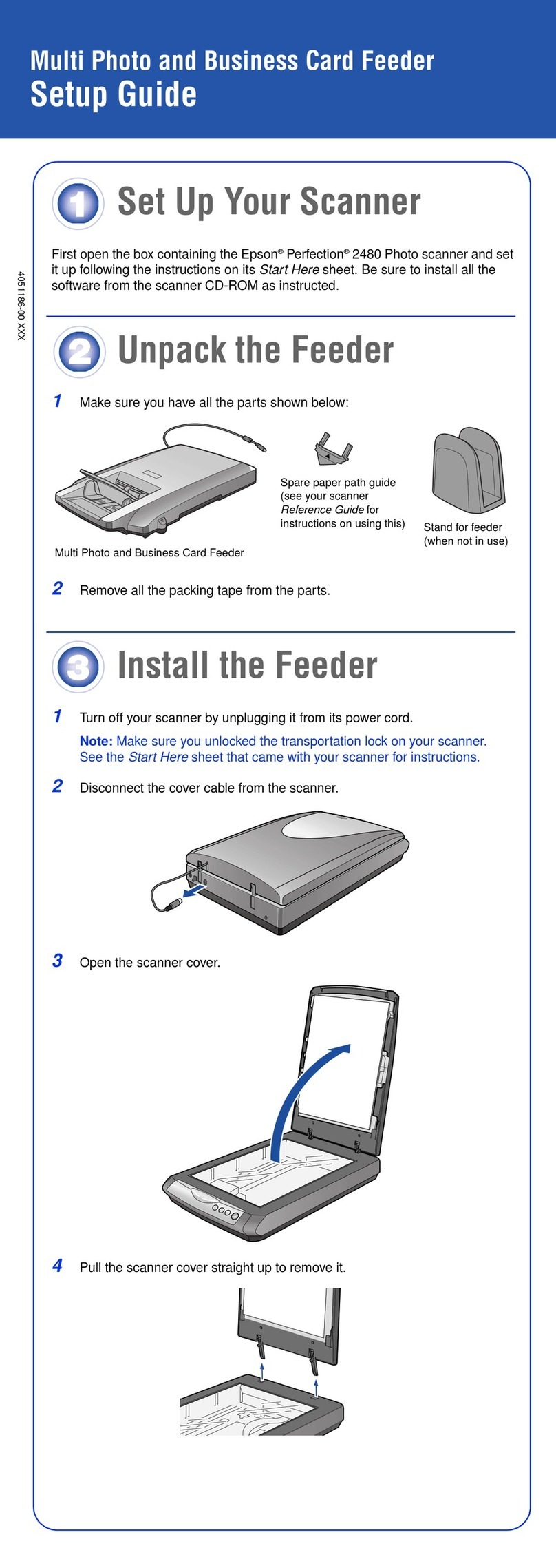 Epson 2480 - Perfection Photo User manual