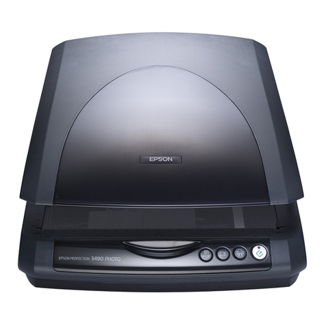 Epson 3490 - Perfection Photo Scanner User manual
