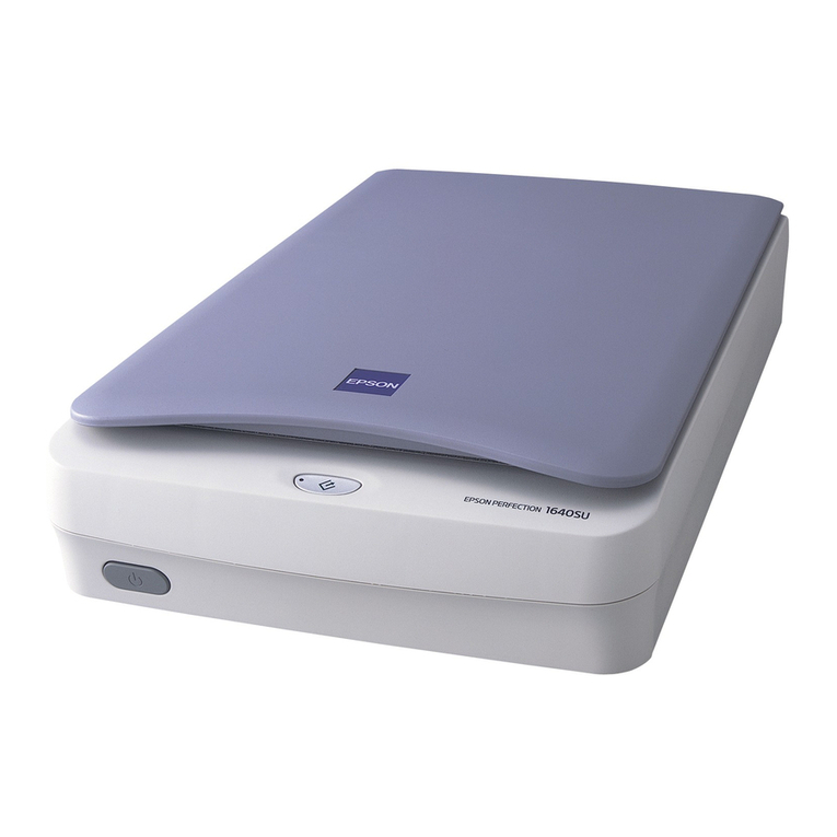 Epson 1640SU - Perfection Photo Scanner User manual