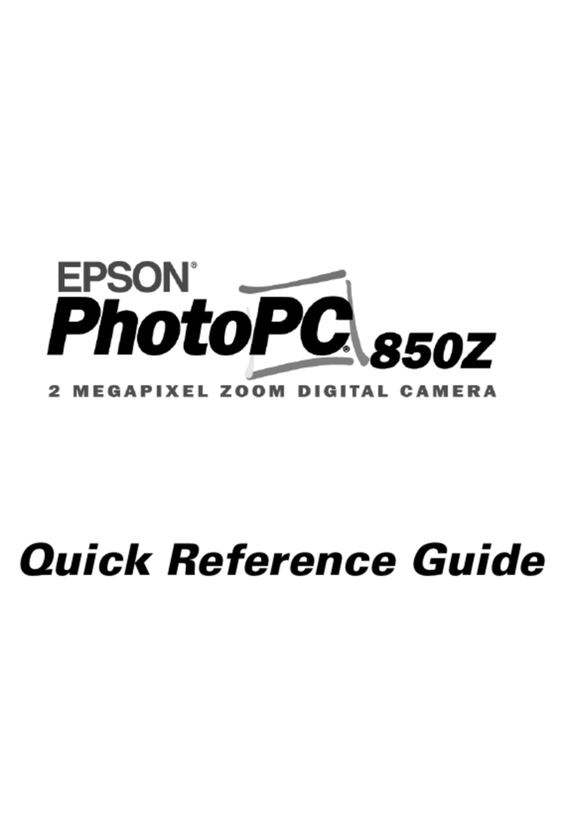 Epson PhotoPC 850Z User manual