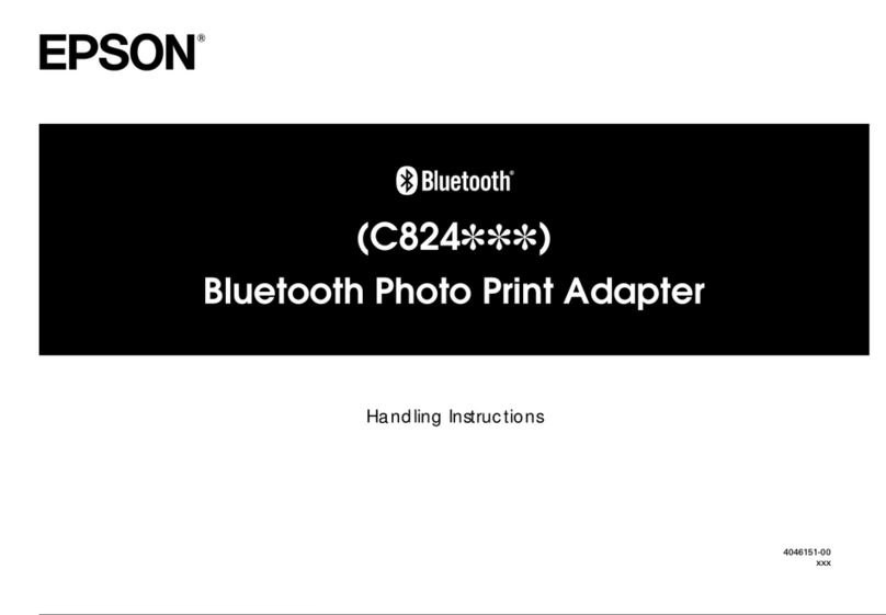 Epson C12C824142 User manual Epson C12C824142 User manual