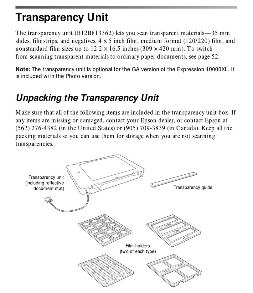 Epson B12B813362 User manual