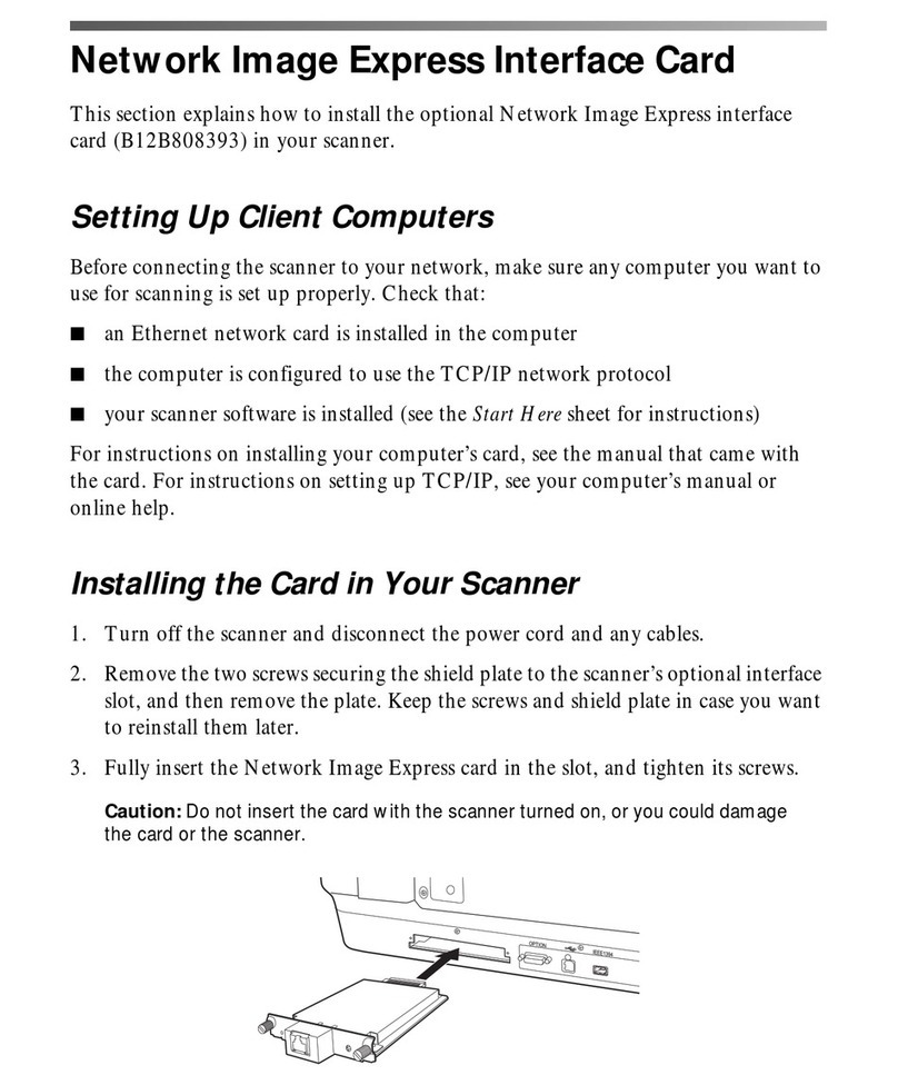 Epson B12B808393 install guide Epson B12B808393 install guide