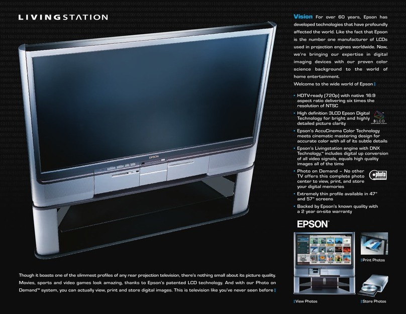 Epson Livingstation LS47P2 User manual