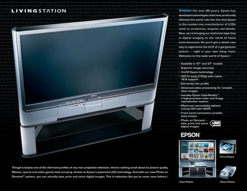 Epson Livingstation LS47P1 User manual