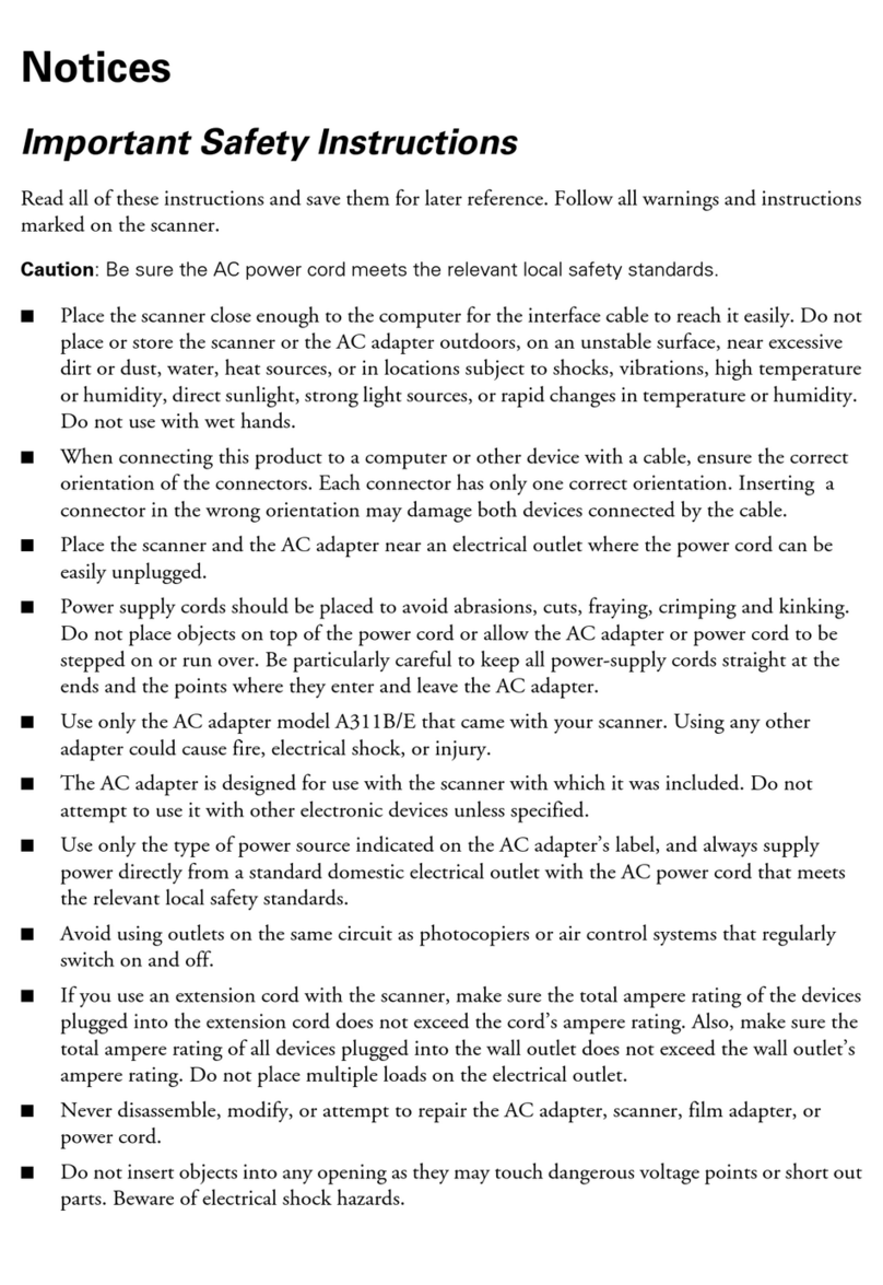 Epson 4180 - Perfection Photo User manual Epson 4180 - Perfection Photo User manual