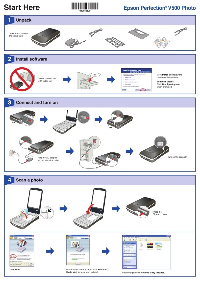 Epson V500 Start here