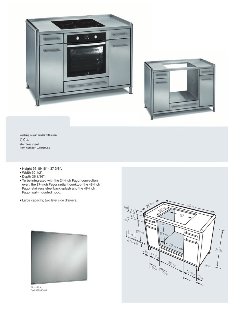 Fagor CX-4 User manual