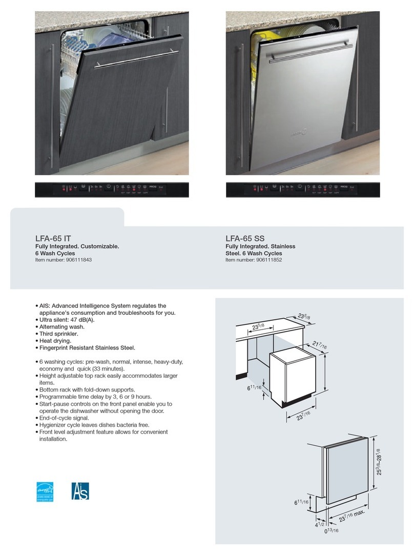 Fagor LFA-65 Product dimensions