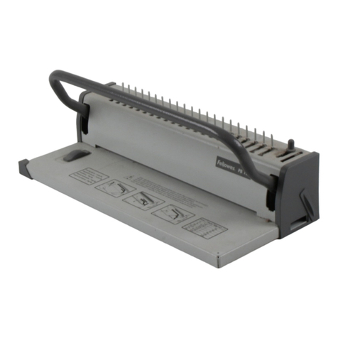 Fellowes PB100 User manual