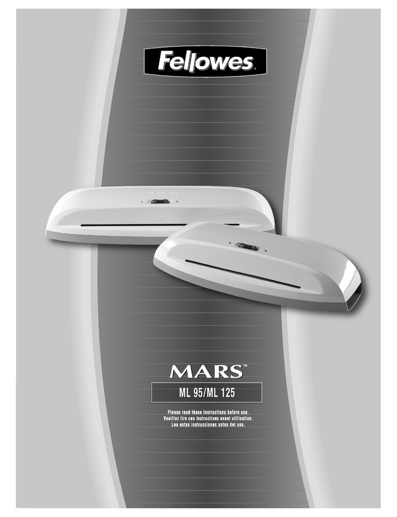 Fellowes MARS ML 125 User manual