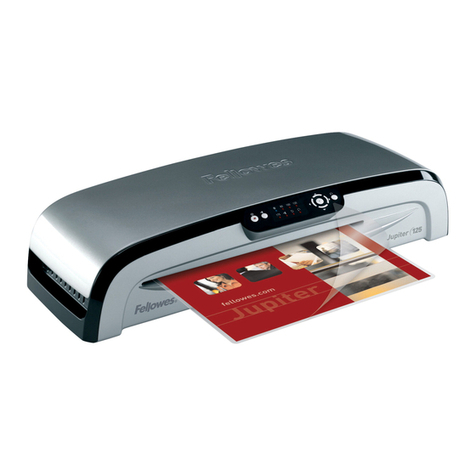 Fellowes Jupiter 125 User manual