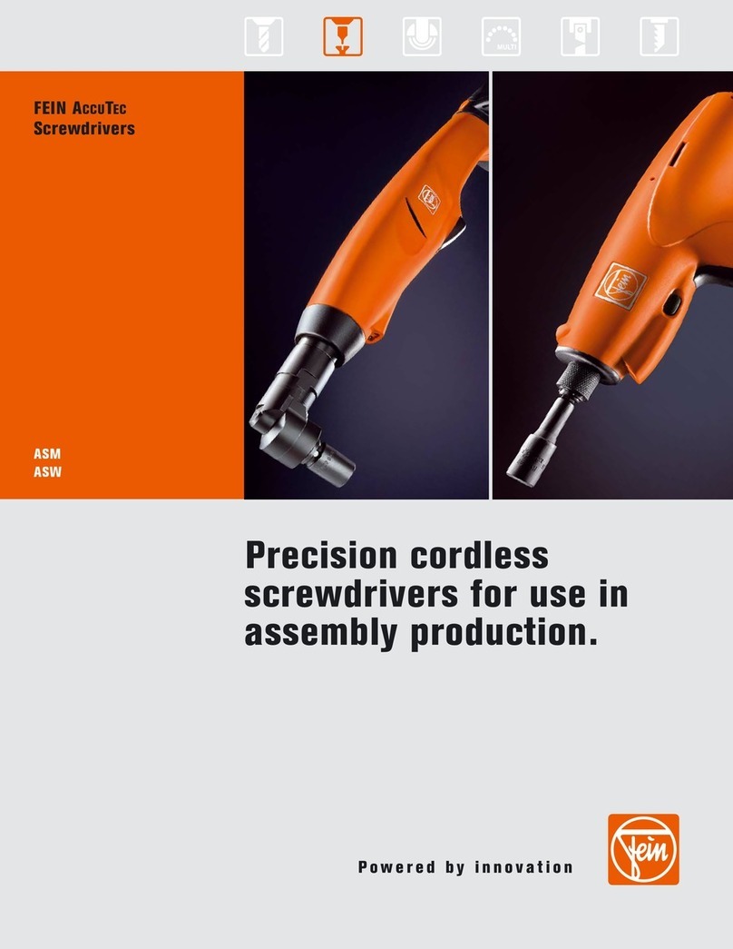 Fein ASM 12-9 User manual Fein ASM 12-9 User manual