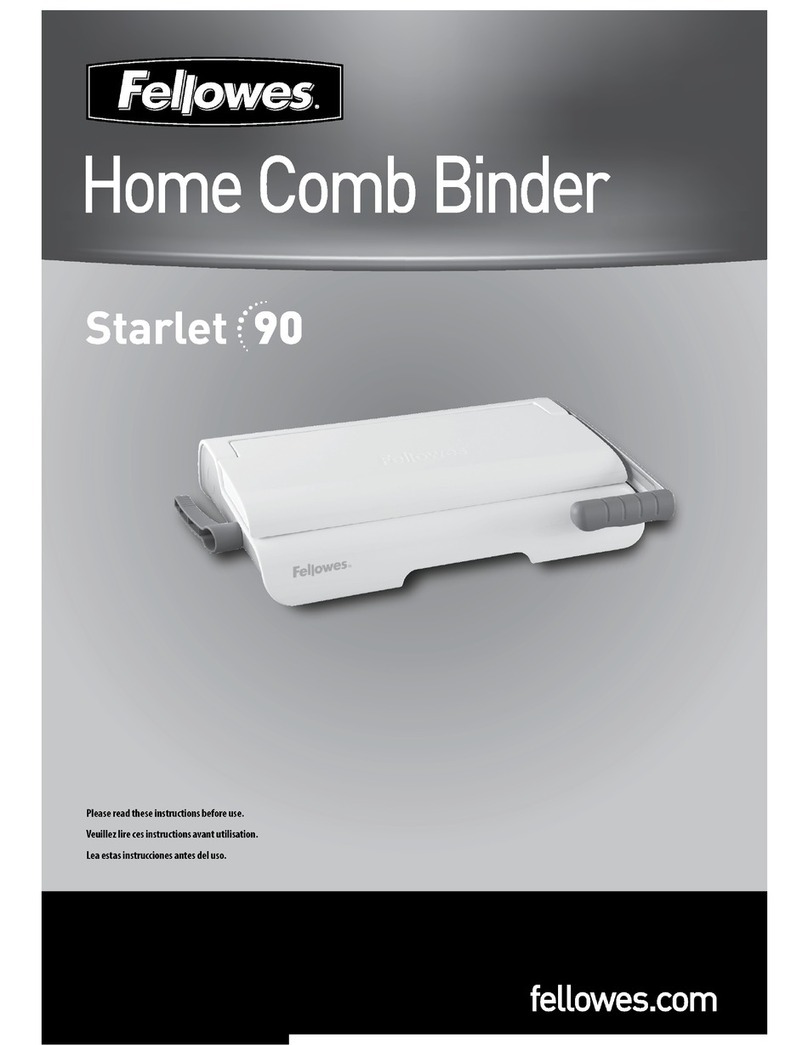 Fellowes Starlet 90 user guide