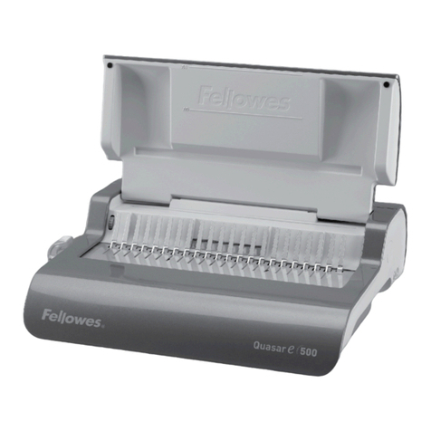 Fellowes Quasar E 500 user guide