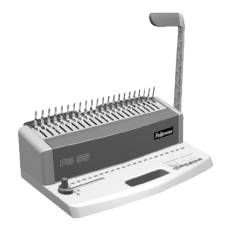 Fellowes PB 55 User manual