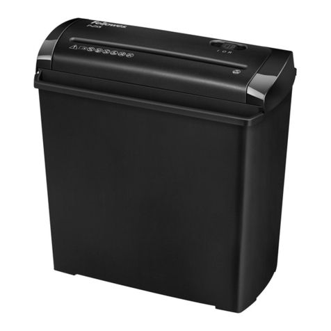 Fellowes Powershred PS25 operating instructions