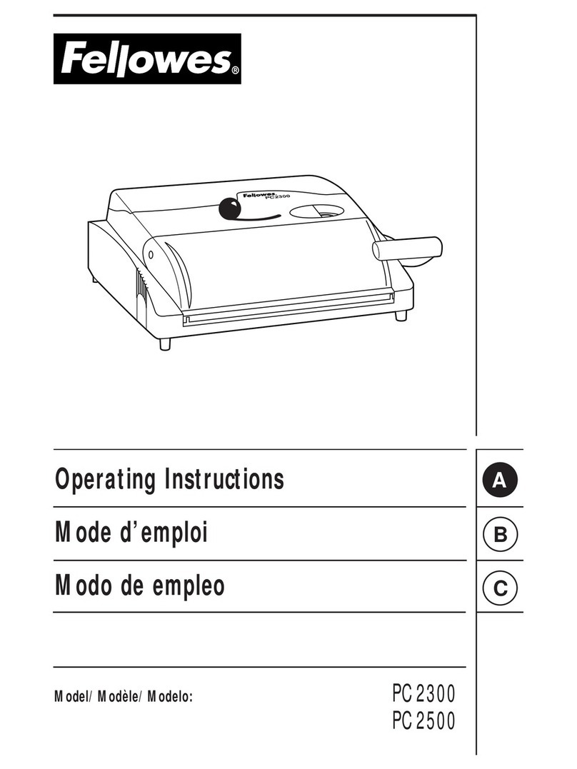 Fellowes PC2300 User manual