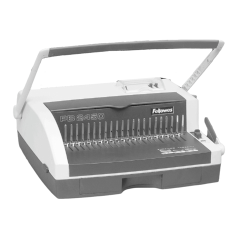 Fellowes PB 2450 user guide
