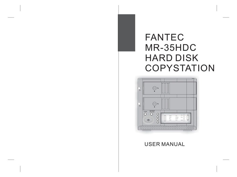 Fantec MR-35HDC user manual