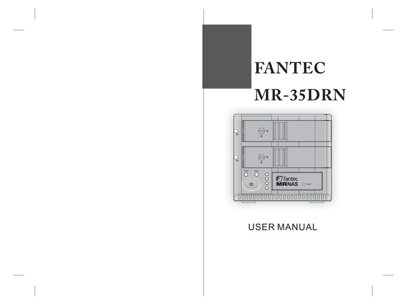 Fantec MR-35DRN user manual
