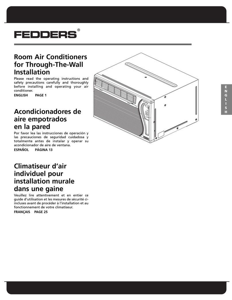 Fedders A6U10W2A User manual