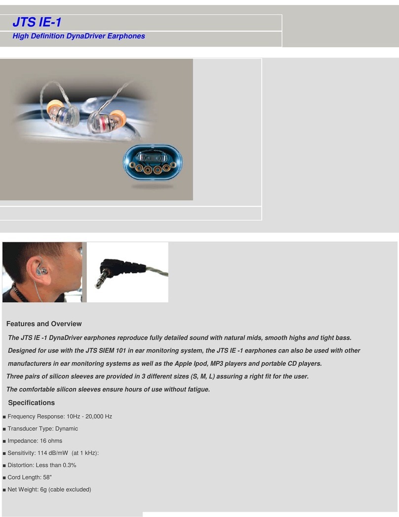 Fbt JTS IE-1 Specifications