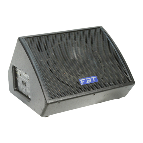 Fbt PSR 212m Specifications