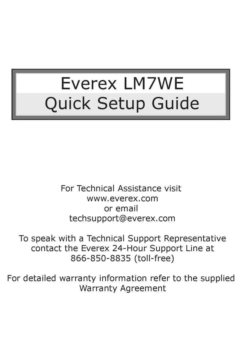 Everex StepNote LM7WE Quick setup guide