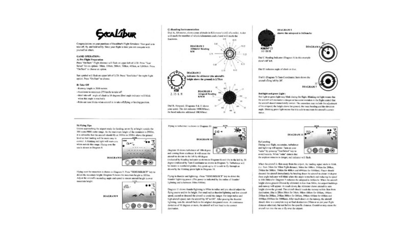Excalibur 381 User manual
