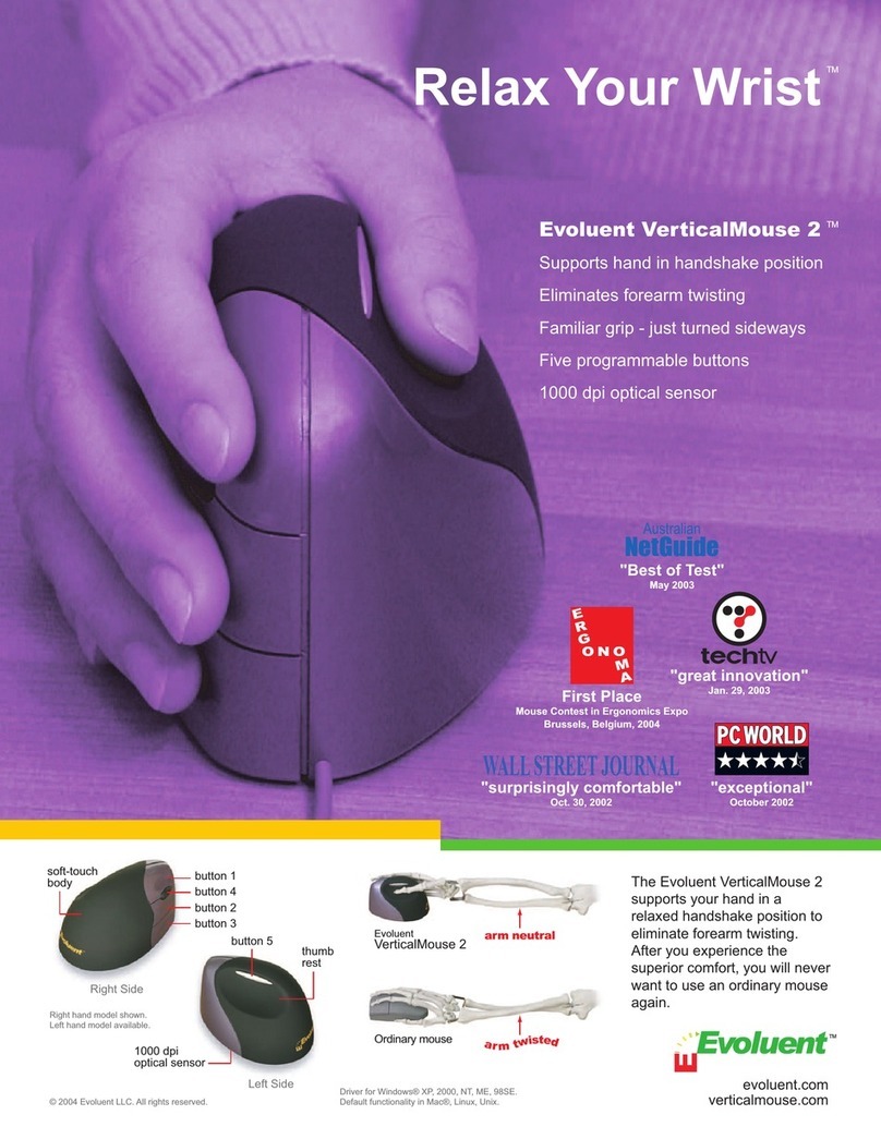 Evoluent VM2-LSB User manual