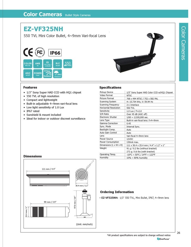 EverFocus EZ-VF325NH User manual