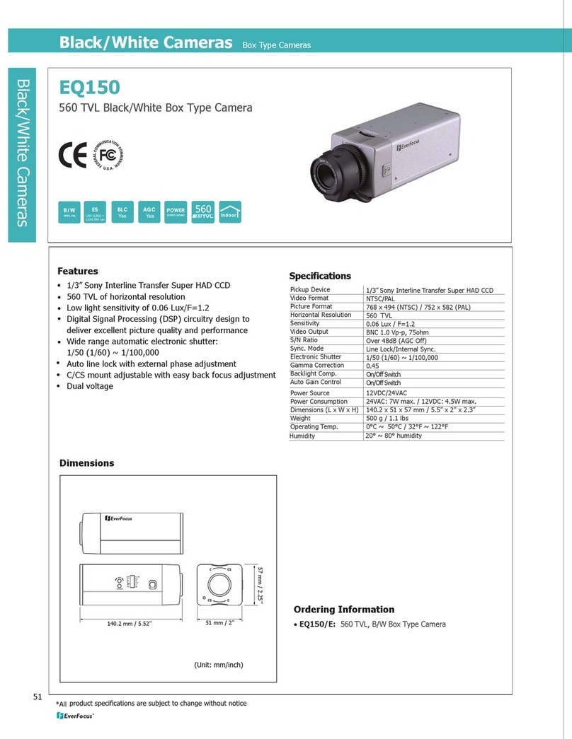 EverFocus EQ150 User manual