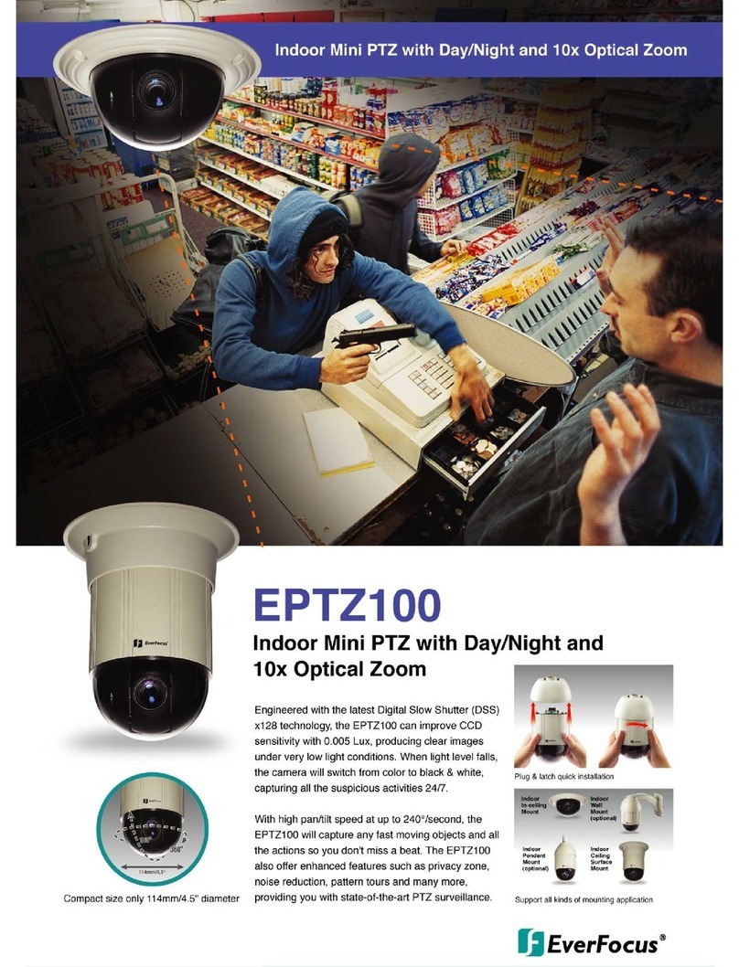 EverFocus EPTZ100 User manual