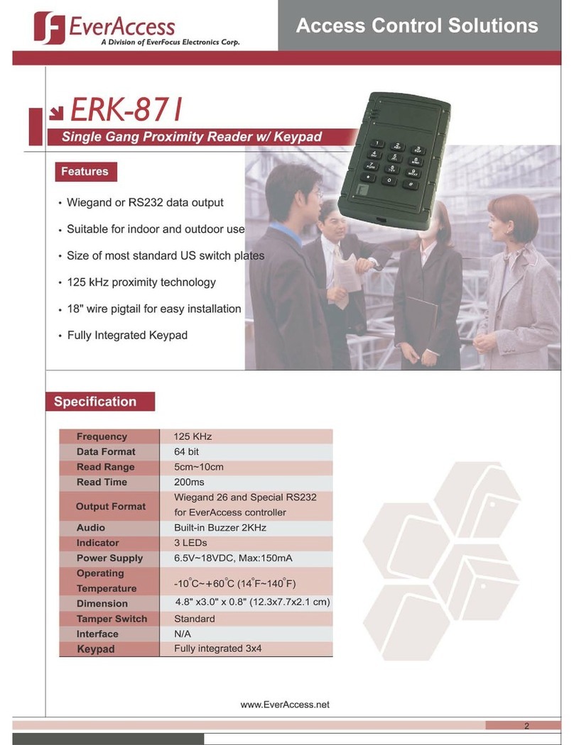 EverFocus ERK-871 Specifications