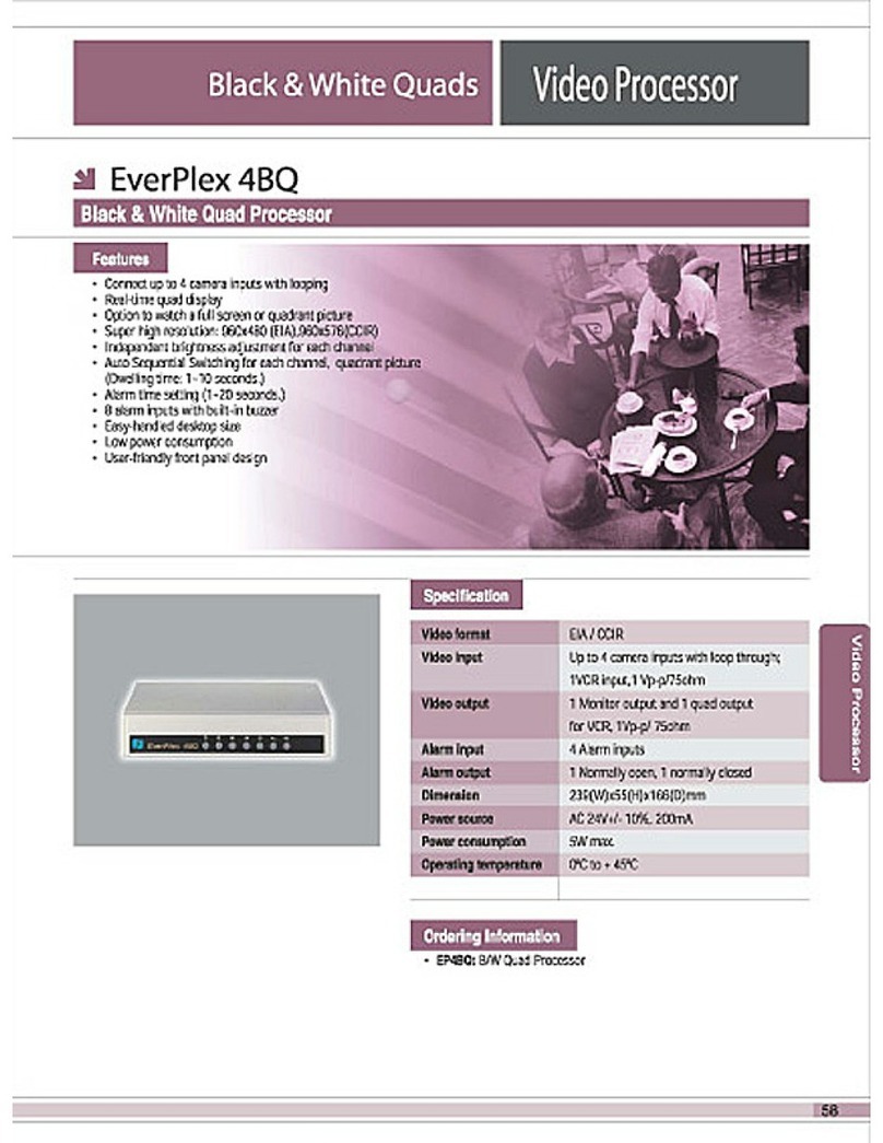 EverFocus EP4BQ User manual