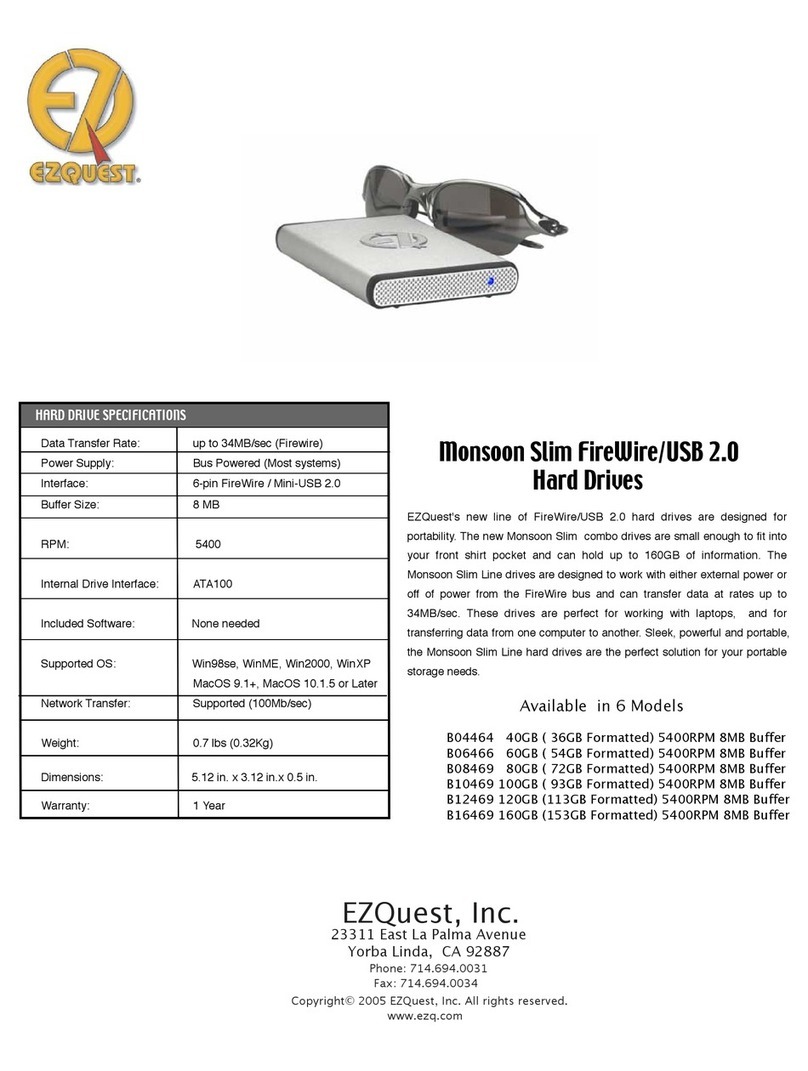 Ezquest B04464 User manual