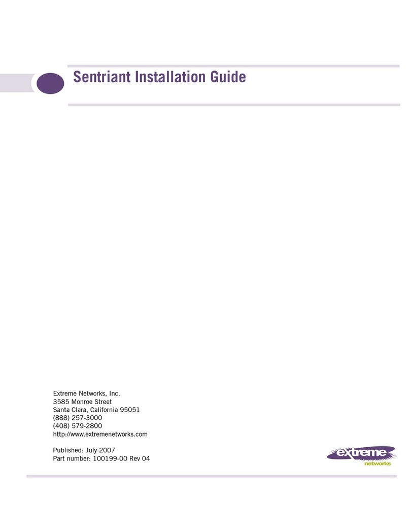 Extreme Networks Sentriant AG200 User manual Extreme Networks Sentriant AG200 User manual