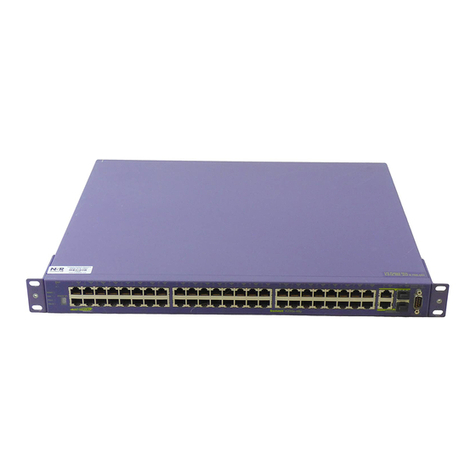 Extreme Networks Summit X450a-24tDC Manual
