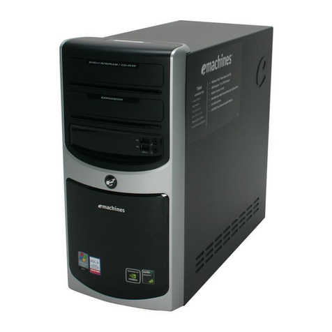 eMachines W5243 - 1 GB RAM User manual