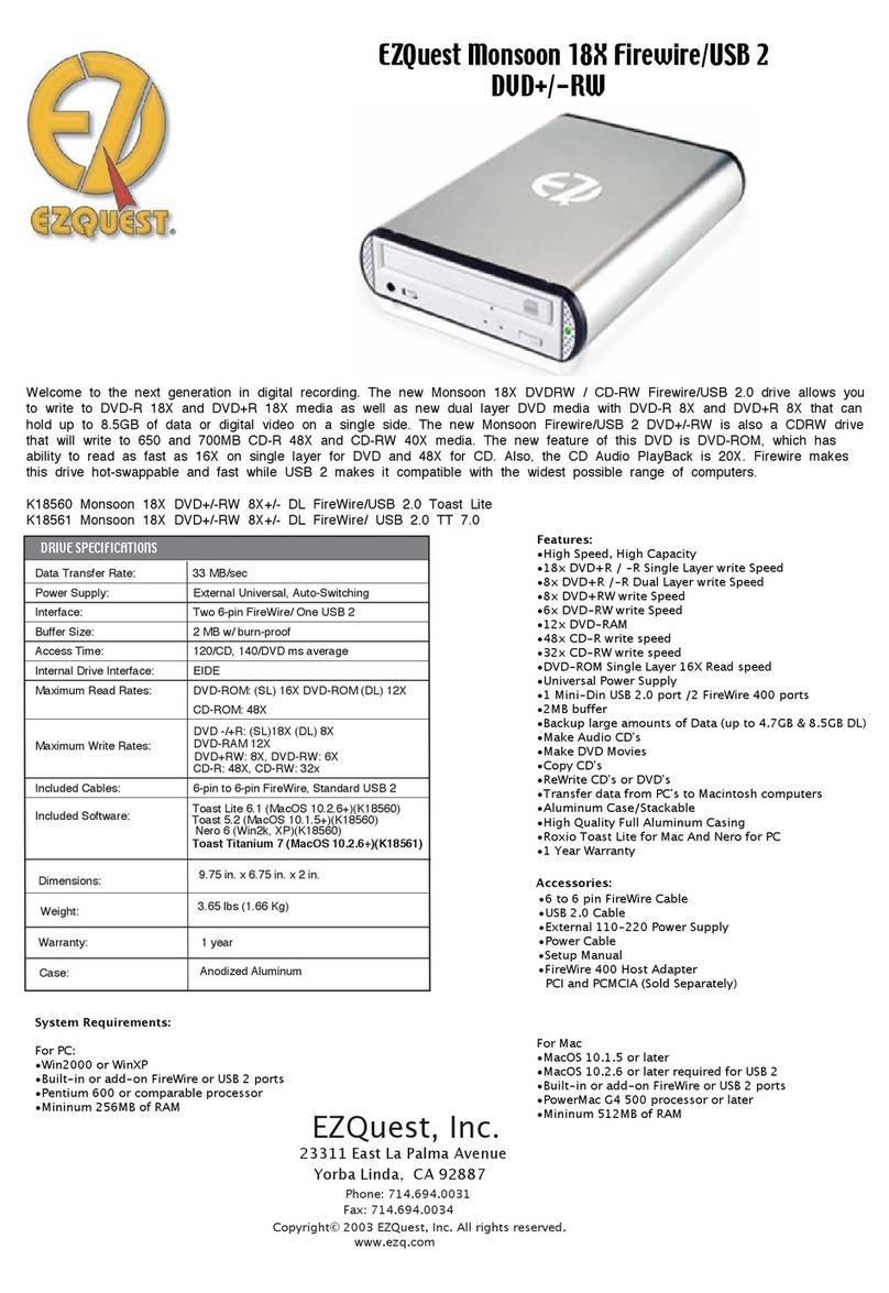 Ezquest Boa K18560 User manual