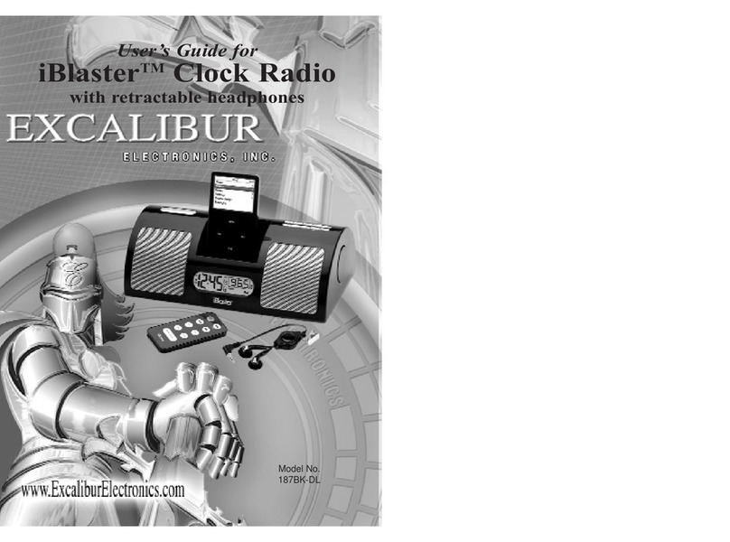 Excalibur 187BK-DL user guide