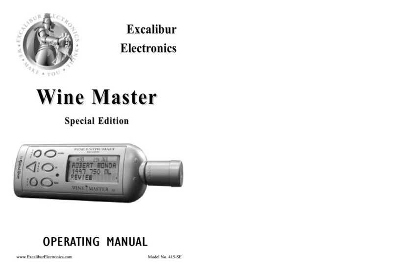 Excalibur 415-SE User manual
