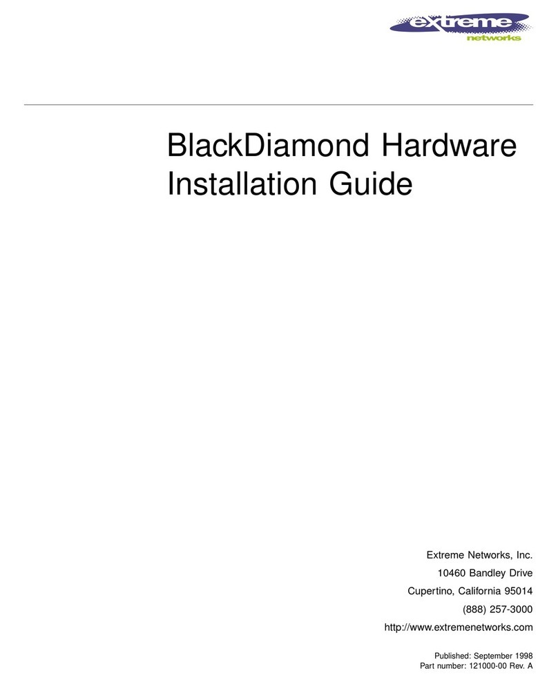 Extreme Networks BlackDiamond 6800 Hardware installation guide