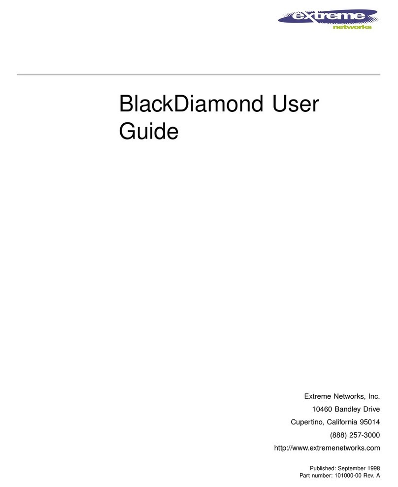 Extreme Networks BlackDiamond 6800 User manual